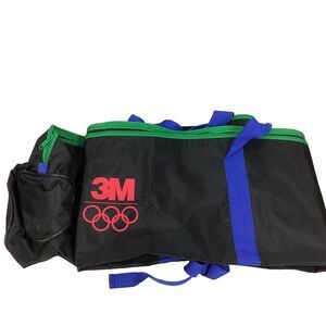 3M Olympics Skis Carry/Storage Bag - Black - 83" - 10" x 19" - No Date - Vintage